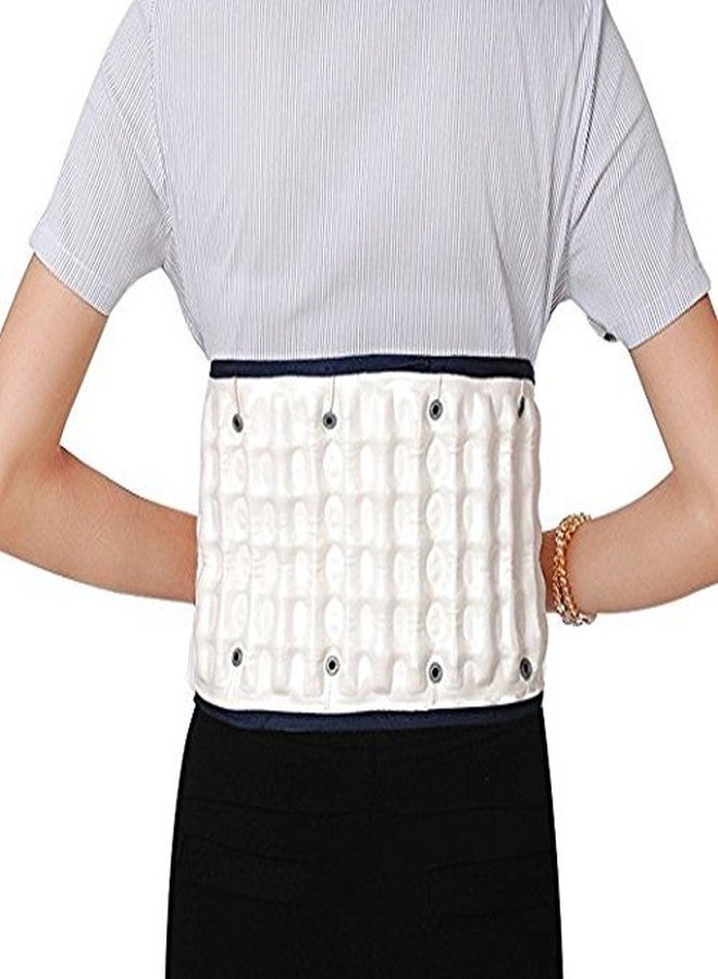 جيرن حزام تخفيف الضغط على الظهر، دعامة للخصر والفقرات القطنية، حزام شد قابل للنفخ للعمود الفقري، مقاس كبير - Image 3