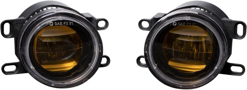 Diode Dynamics Elite Series Type CGX Fog Lamps for Lexus GX 460, IS 250, IS 350 & Toyota 4Runner - Yellow (3000K) - Image 1