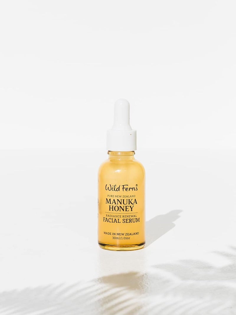 Wild Ferns Manuka Honey Radiance Renewal Facial Serum 96 Natural 30 milliliters - Image 2