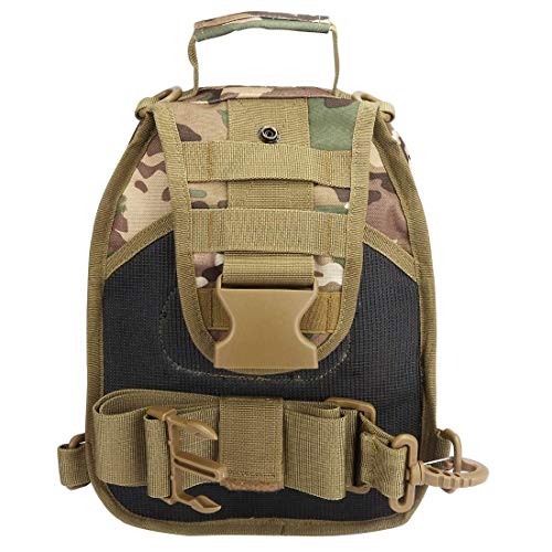 HOMAVA Travel Crossbody Backpack Shoulder Chest Bag Lightweight for Men Women, 7.87 X 5.51 X 9.87 Inch, CP - Image 2