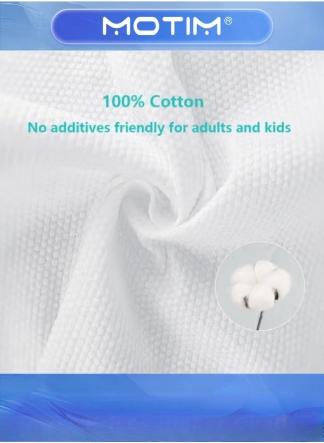 موتيم 10 مناشف حمام مضغوطة قابلة لإعادة الاستخدام والتخلص منها للرحلات والتخييم والشاطئ والسباحة - Image 2