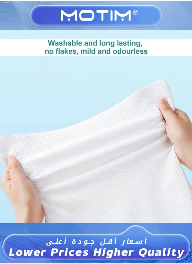 Motim 10-Pack Compressed Bath Towels Disposable Portable Reusable Cotton Towels for Travel Hiking Camping Beach and Swimming  - Image 4