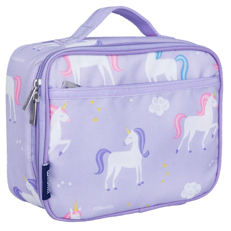 Wildkin Kids Insulated Lunch Box  Durable and Reusable for School  Travel  Unicorn