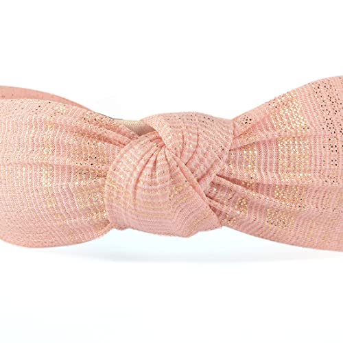 Radhu & Kabby Hair Band For Women/Girls | Non Slip Headband | Cross Knot Hair Band | Comfortable For Every Occasions And Every Hair Type | Black, White, Pink | Same As Pic | 3 Pcs - Image 4