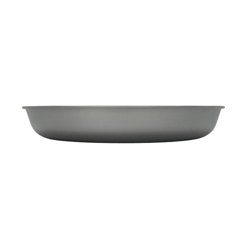 Kuvik Titanium Plate 7.7" Diameter (195mm) - Ultralight and Compact Dinner Plate for Backpacking, Camping, and Survival - Image 2