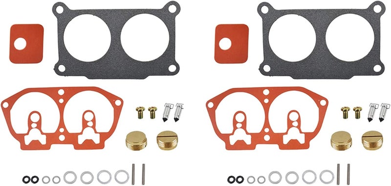 munirater 2-Pack Carburetor Rebuild Kit for Yamaha Outboard V4 V6 115 130 HP (1986-1995) - Image 3