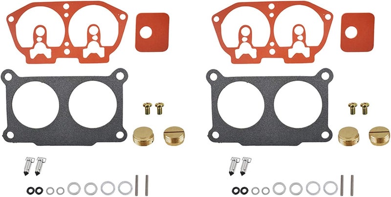 munirater 2-Pack Carburetor Rebuild Kit for Yamaha Outboard V4 V6 115 130 HP (1986-1995) - Image 2