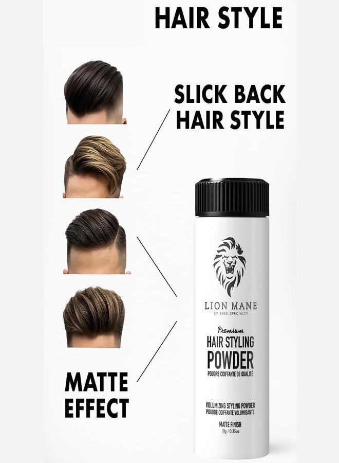 Rake Specialty Lion Mane - Hair Styling Texturizing Hair Powder, 1 Bottle. - Image 2