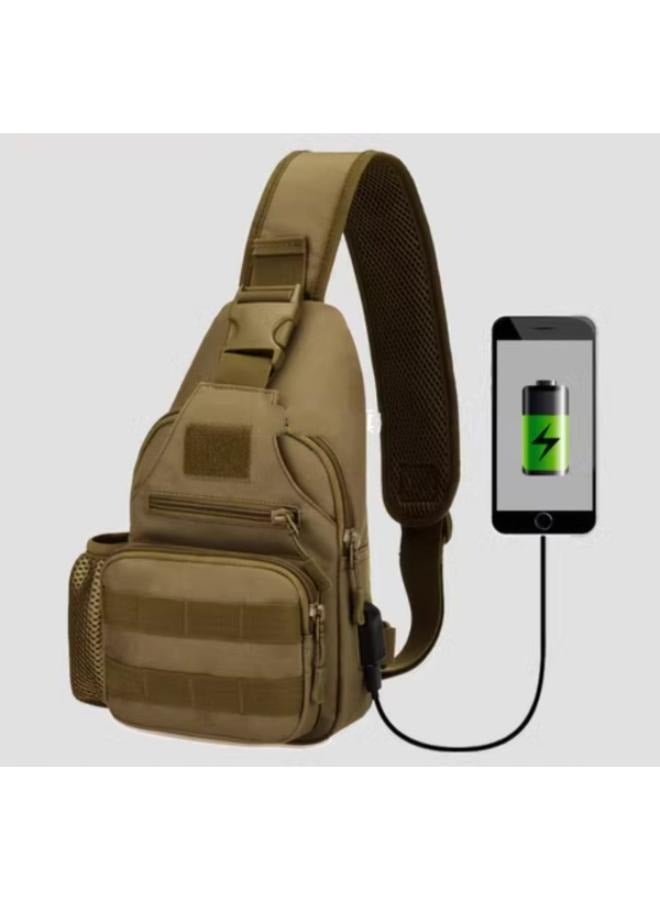 الرجال الكتف رسول في الهواء الطلق إغراء التكتيكية الظهر الصلب الكرة متعددة الوظائف - Image 1