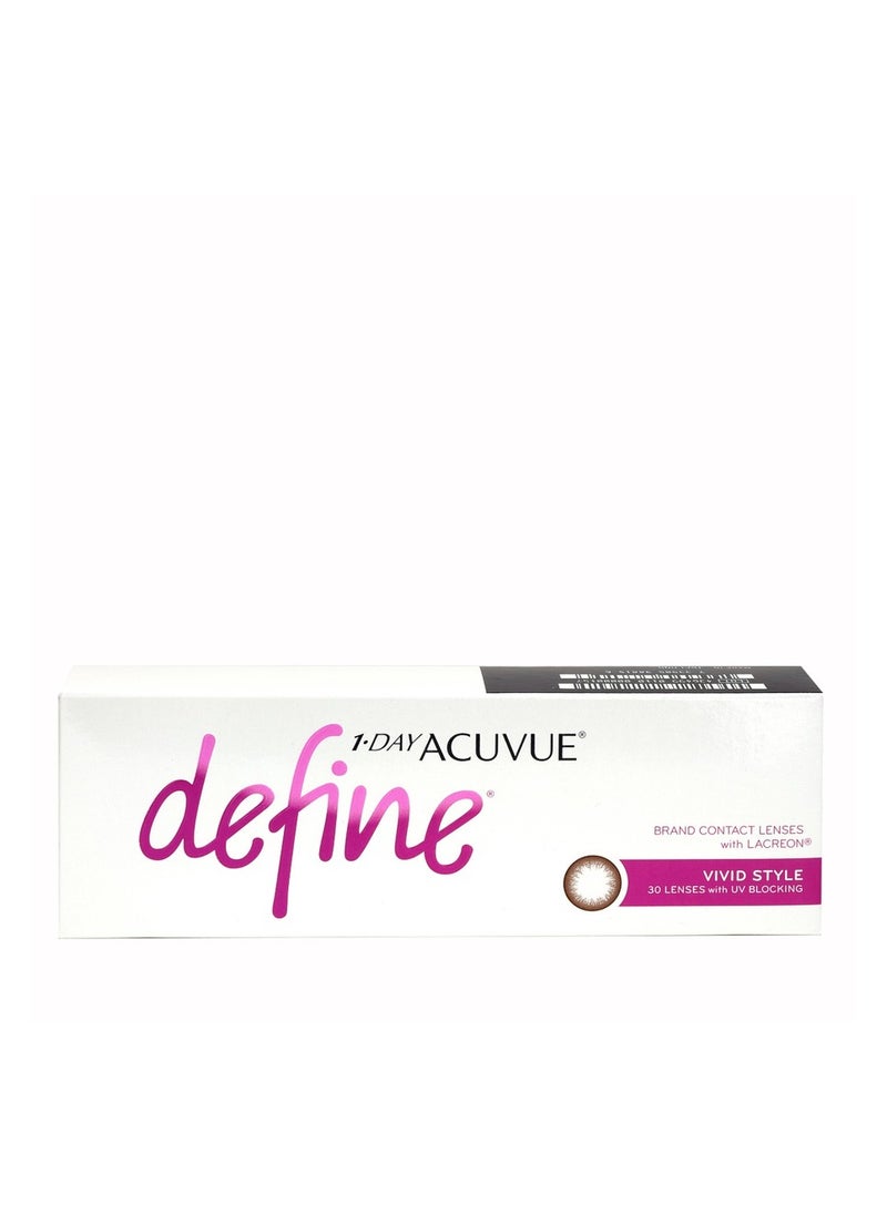 Acuvue 1-Day Define LACREON VIVID 8.5 -2.00 30P RX