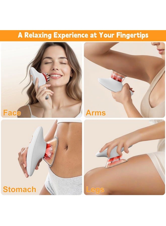cotsoco 3-in-1 Body Sculpting Machine - Cellulite Remover Massager for Stomach, Arms, Legs, Lymph Drainage Massage & Skin Firm Tool at Home for Women - Image 4