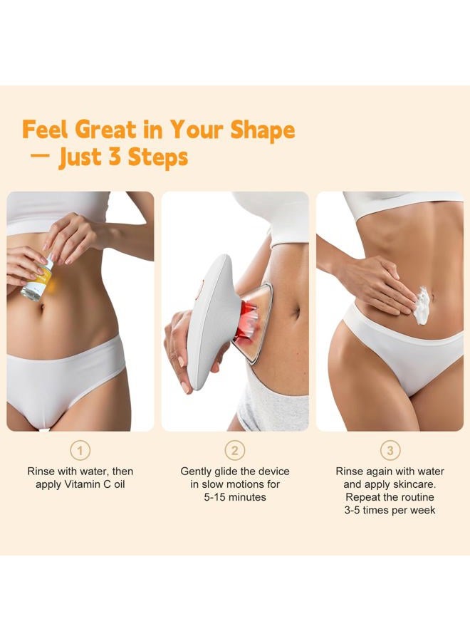 cotsoco 3-in-1 Body Sculpting Machine - Cellulite Remover Massager for Stomach, Arms, Legs, Lymph Drainage Massage & Skin Firm Tool at Home for Women - Image 5