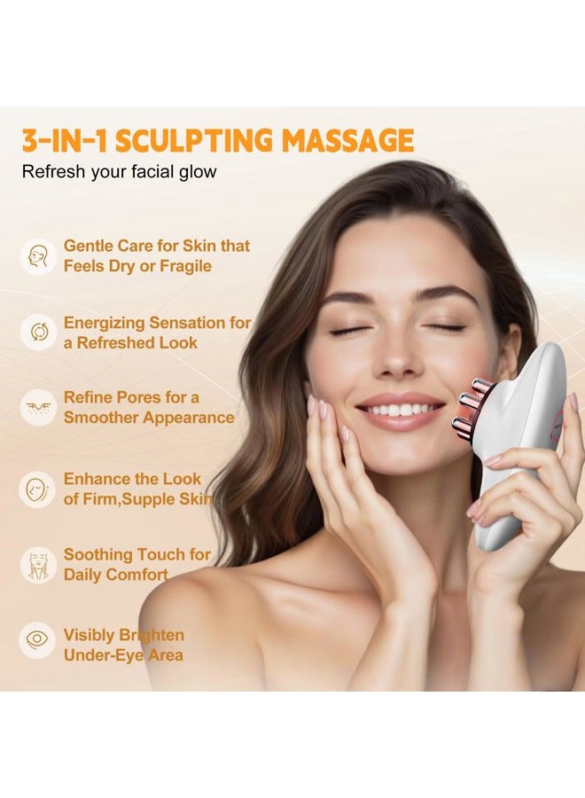 cotsoco 3-in-1 Body Sculpting Machine - Cellulite Remover Massager for Stomach, Arms, Legs, Lymph Drainage Massage & Skin Firm Tool at Home for Women - Image 2