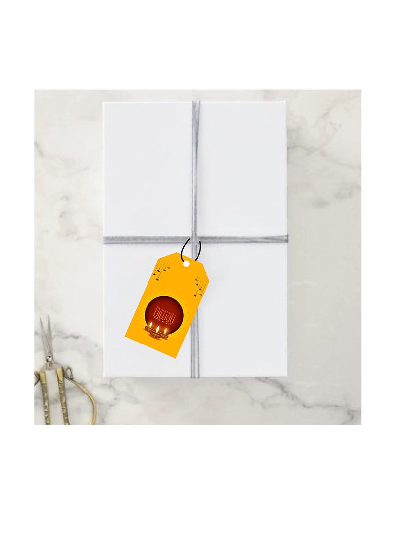 بطاقات هدايا متعددة الألوان لتغليف الهدايا للاحتفالات - Image 3