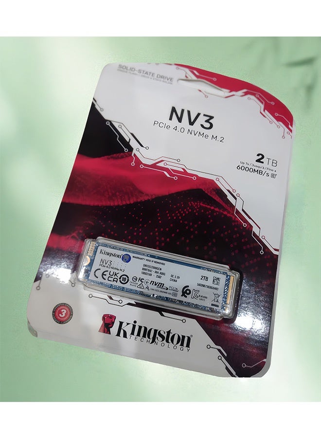Kingston Kingston NV3 NVMe PCIe 4.0 Internal SSD 2TB M.2 2280-SNV3S/2000G  - Image 3