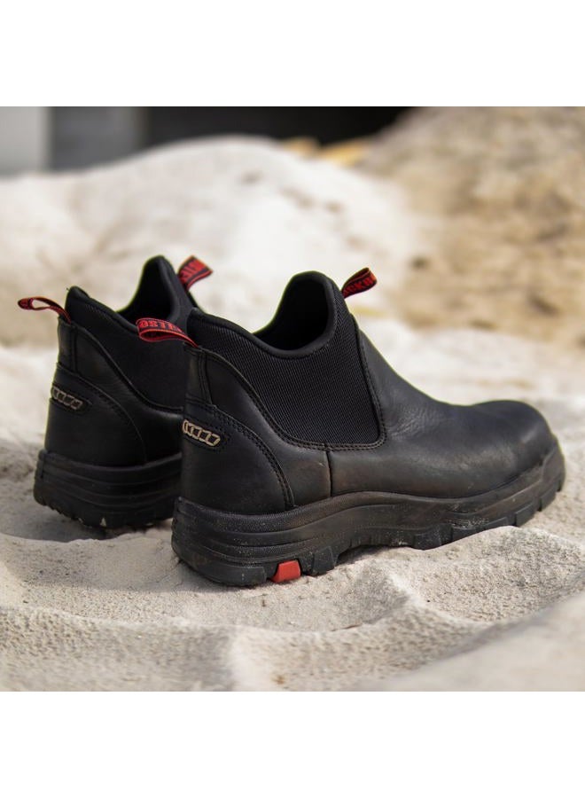 ROCKROOSTER Bakken Men's Black 6 inch Chelsea Boots, EH Rated Waterproof Slip-on Work Boots AK303-Soft Toe, AK323-Steel Toe, Ak323,black,steel Toe, 10 Wide - Image 4