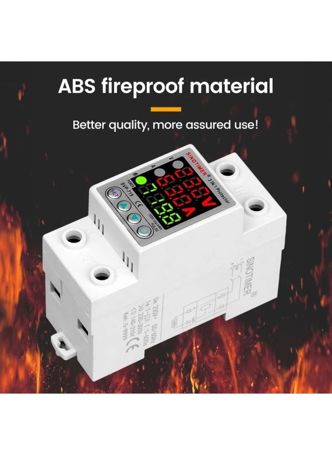 Generic - SINOTIMER SVP-719 40A_N Over Under Voltage Protector Electricity Usage Monitor Power Voltmeter - Image 1