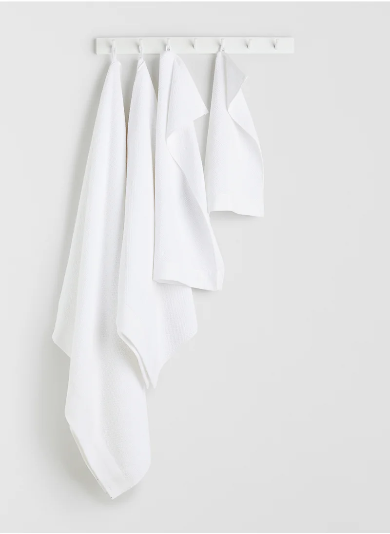 اتش اند ام Cotton Terry Hand Towel