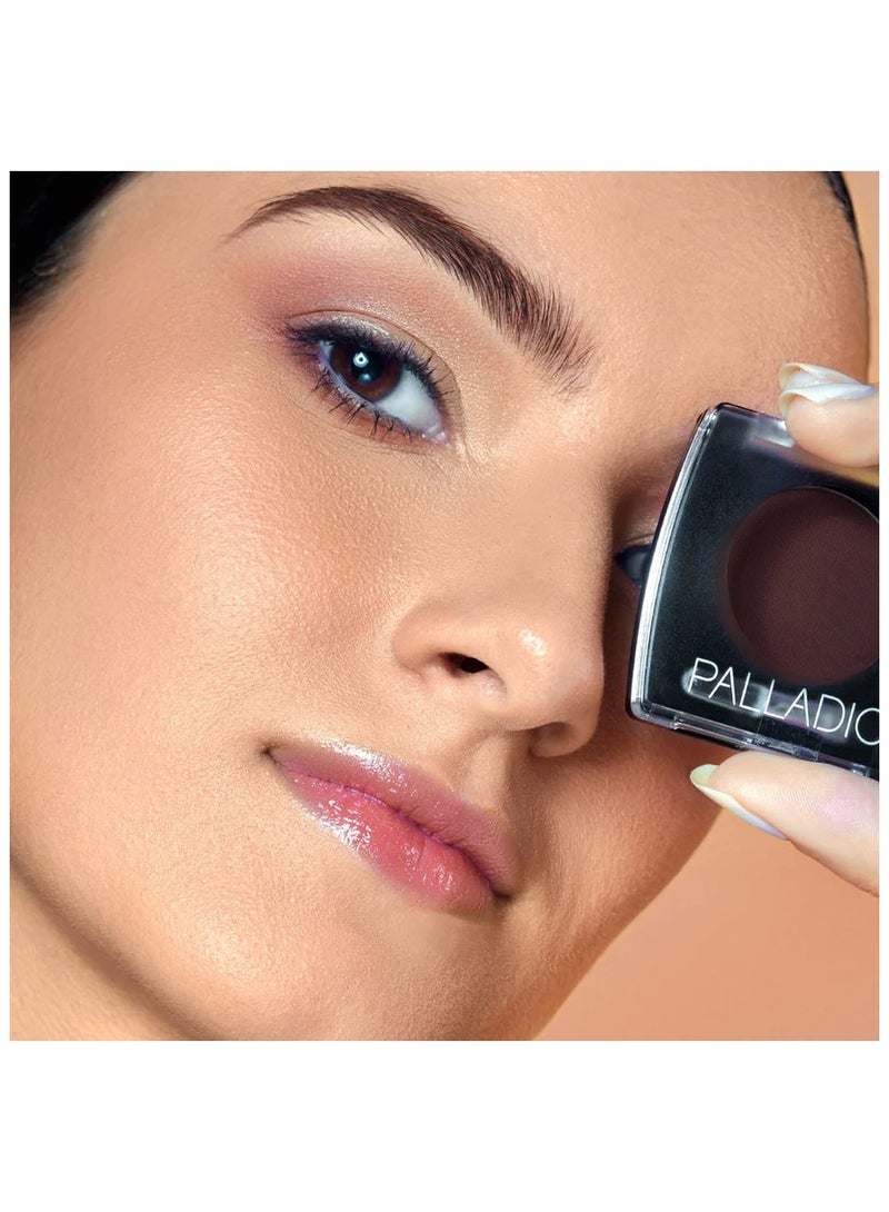 بالاديو بودرة حواجب من بالاديو بزيت الجوجوبا وزبدة الشيا، مع فرشاة تطبيق، PBP01 – بني - Image 4