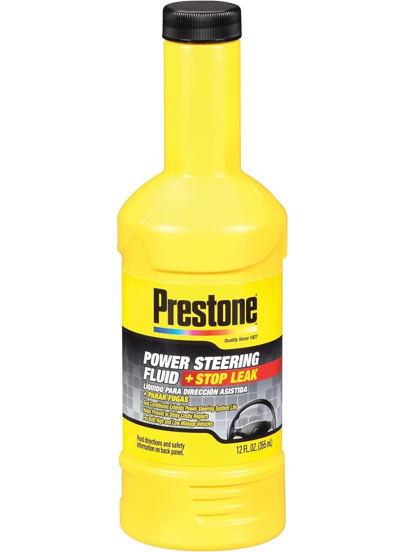 Prestone AS262 Power Steering Fluid with Stop Leak - 12 oz. - Image 1