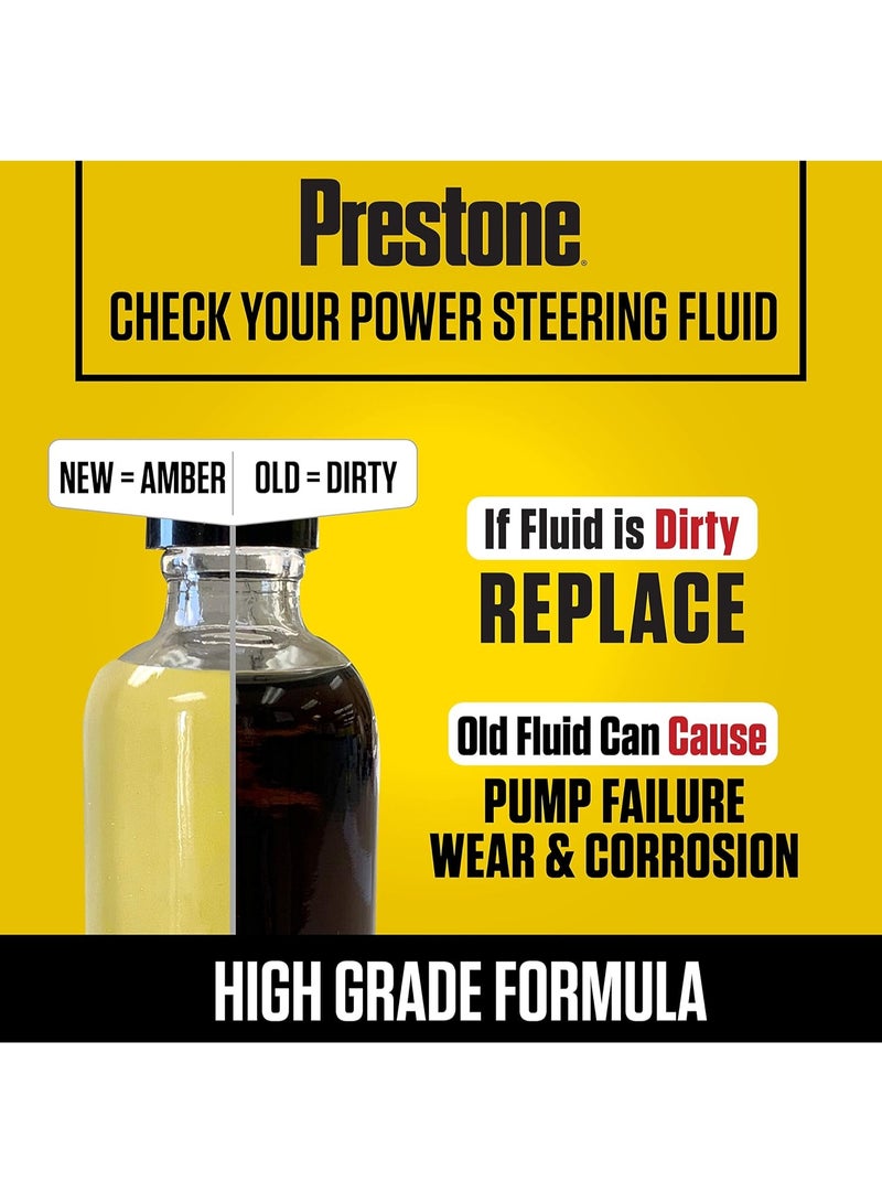 Prestone AS262 Power Steering Fluid with Stop Leak - 12 oz. - Image 2