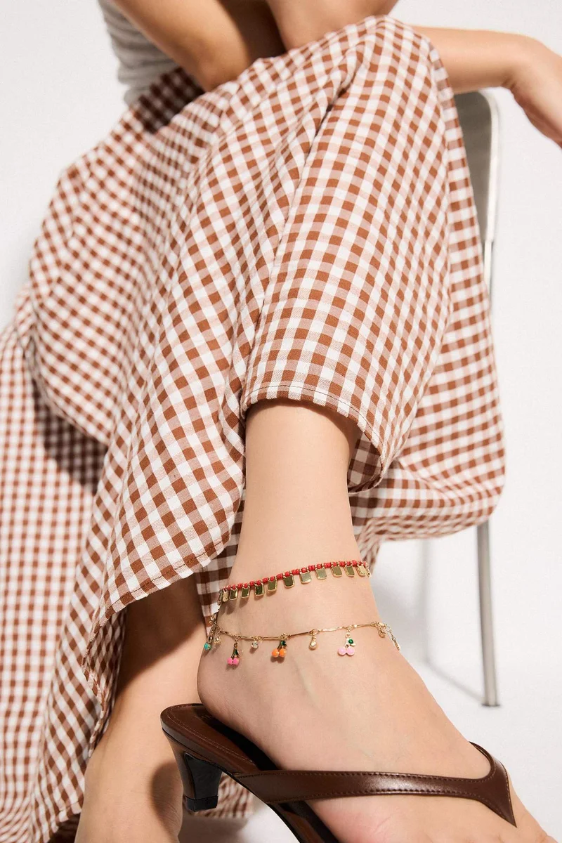 Berrin Özkan x Defacto Beaded Anklet
