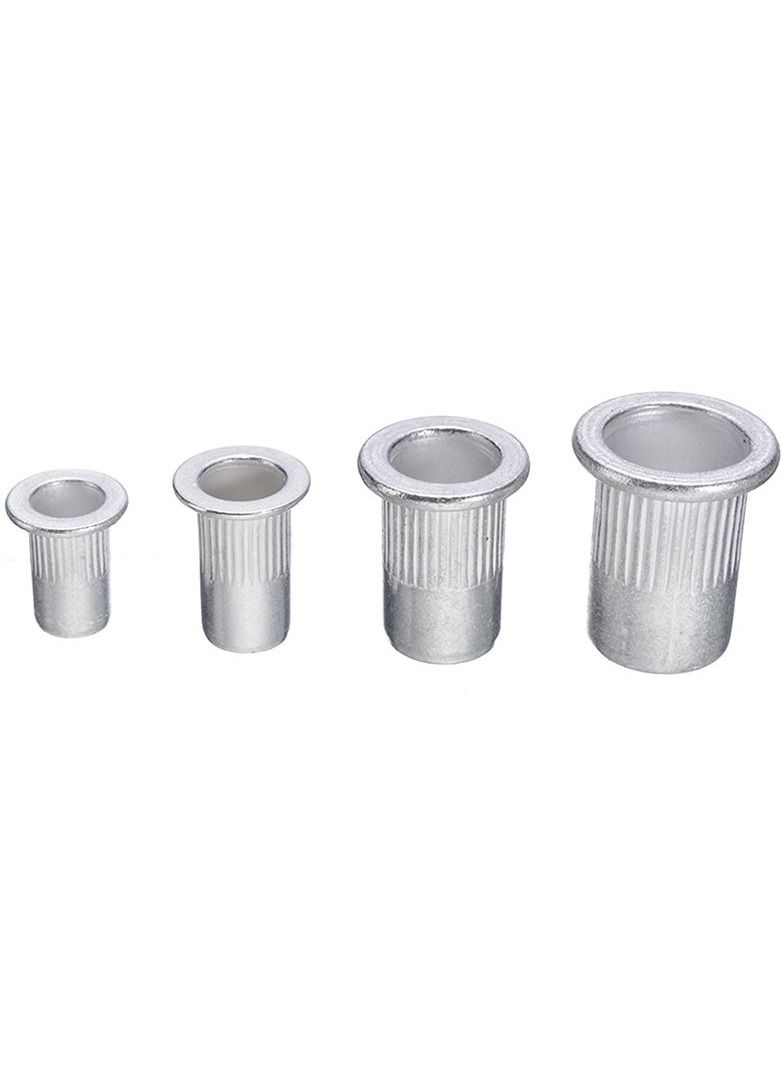 100Pcs Steel Aluminum Rivet Nut Kit Hybrid Kit - Image 5