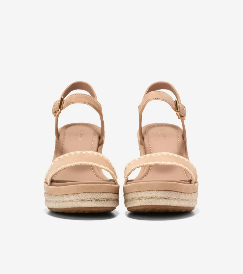 Cole Haan  Women's Cloudfeel Asbury Espadrille Wedge Sandals for Women | Best Price UAE