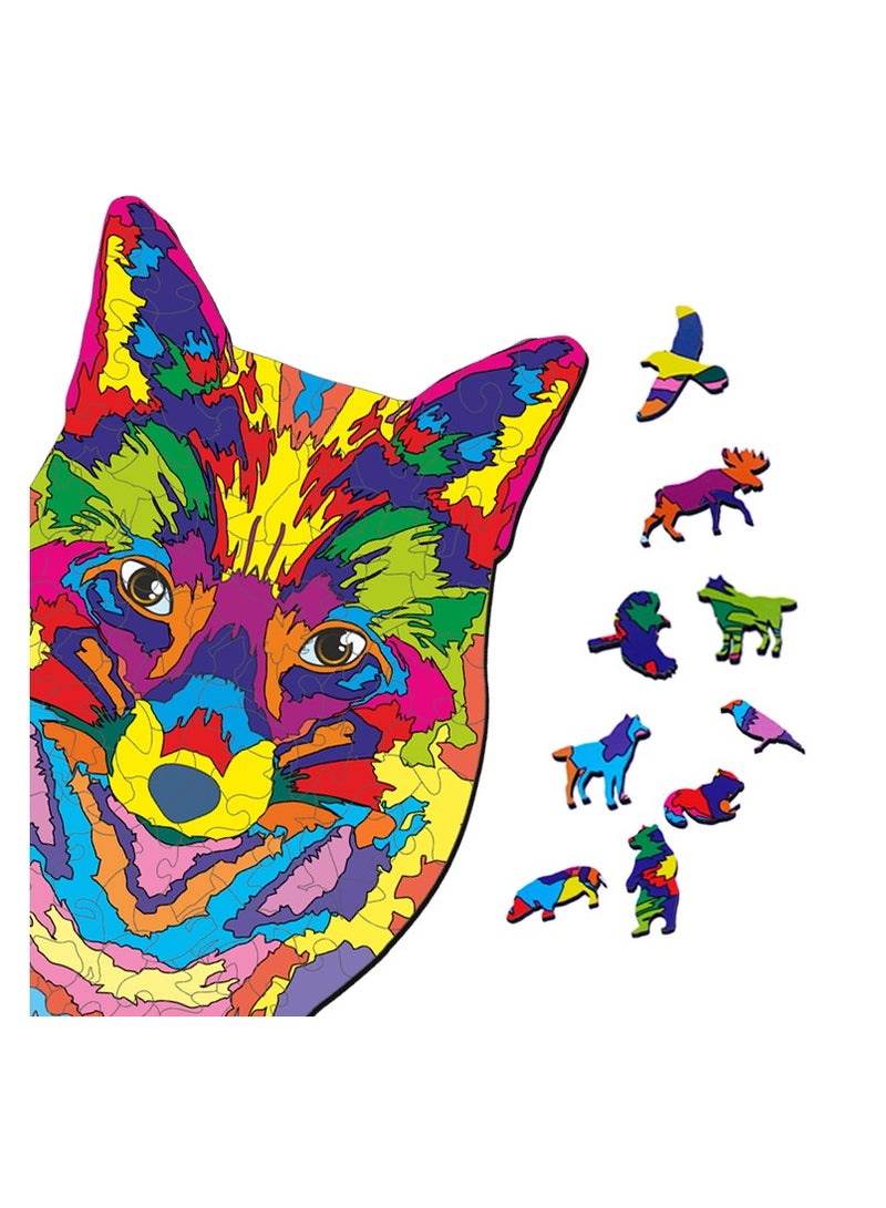 فوفا FOFA لغز خشبي ملون - - Image 3