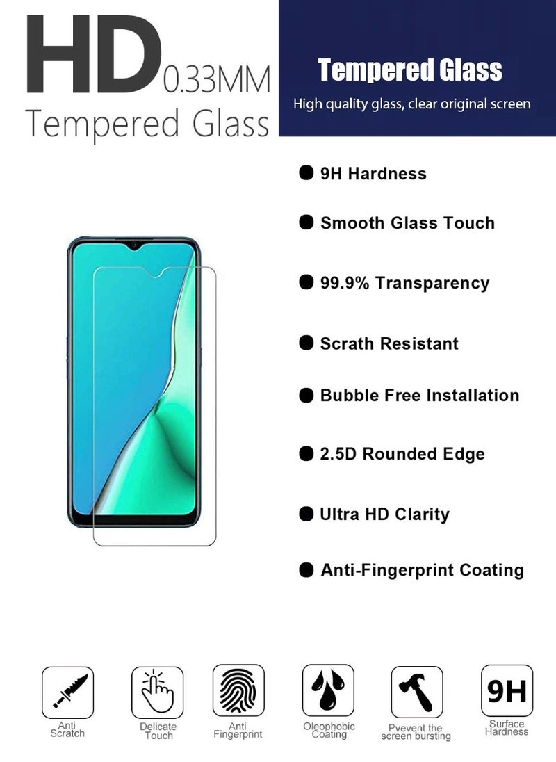 Super Tempered Glass Screen Protector Clear Designed For Oppo A9 (2020) Full Screen Coverage And Bubble Free - Image 4
