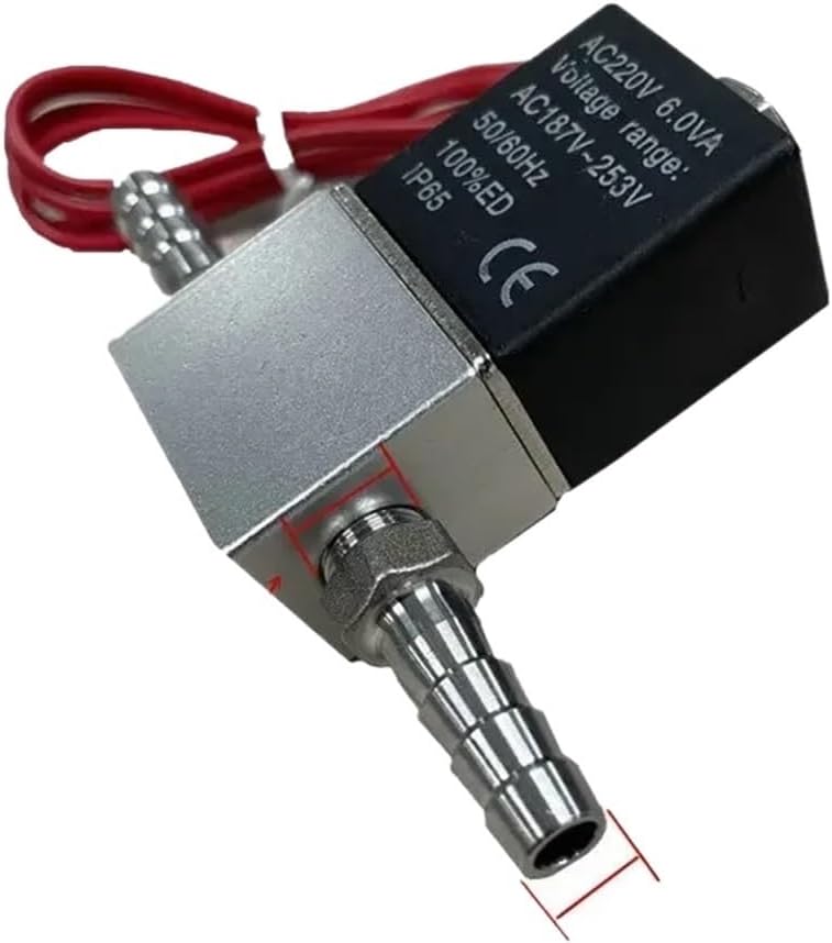 1 4 Normally Closed Pneumatic Aluminum Solenoid Valve 12V 24V 110V 220V AC 220V 6mm - Image 1
