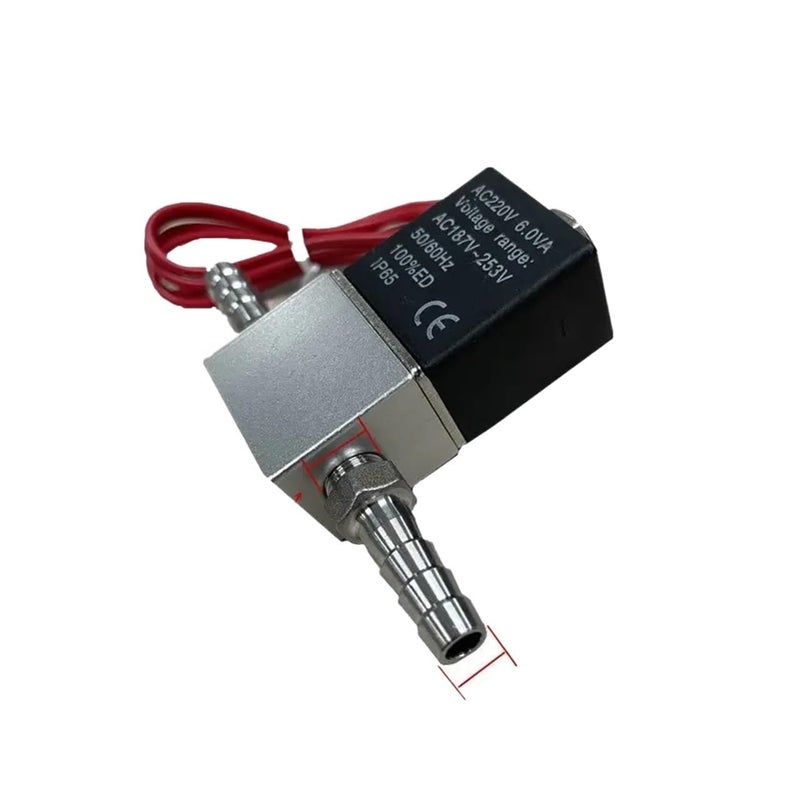 1 4 Normally Closed Pneumatic Aluminum Solenoid Valve 12V 24V 110V 220V AC 220V 6mm - Image 2
