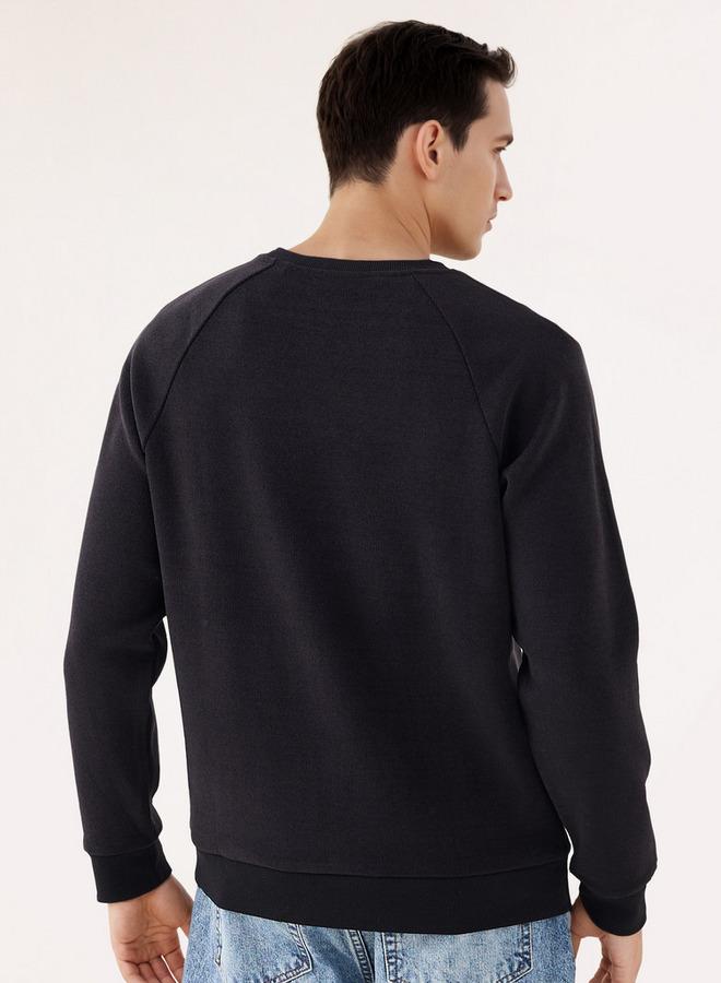 Iconic Textured Sweatshirt - Image 3