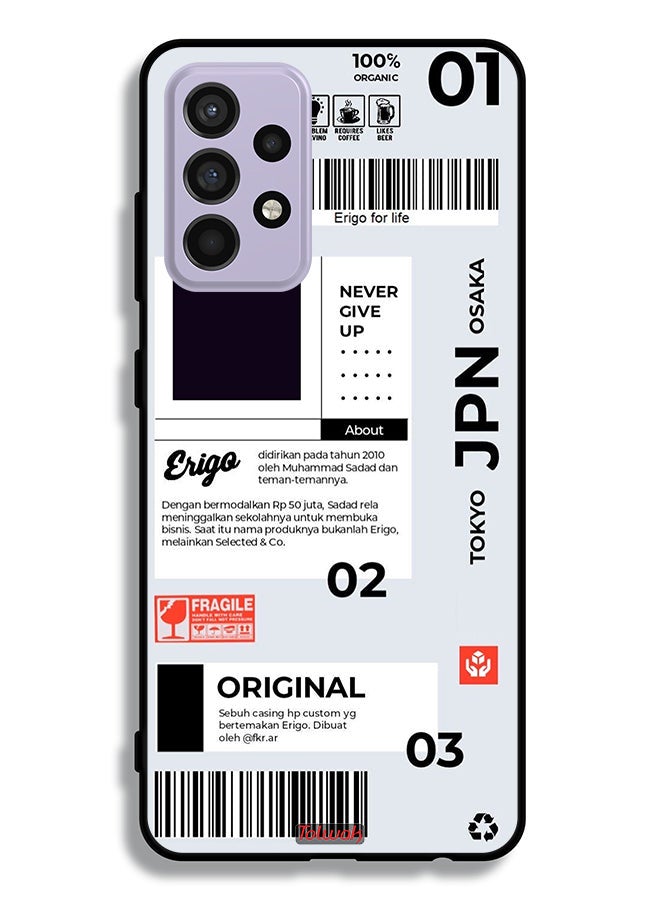 Tolwak غطاء واقي لهاتف سامسونج جالاكسي A52s 5G ملصق ياباني - Image 1