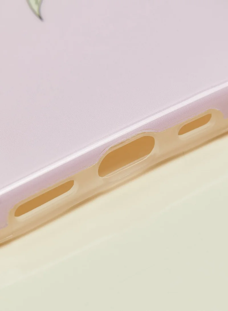 Pink Cactus Floral Skull IPhone 12 / 12 Pro Case