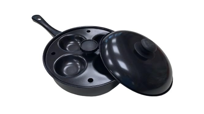 Fox Run Egg Pan, Non-stick Egg Poacher and Fry Pan Set - Image 4