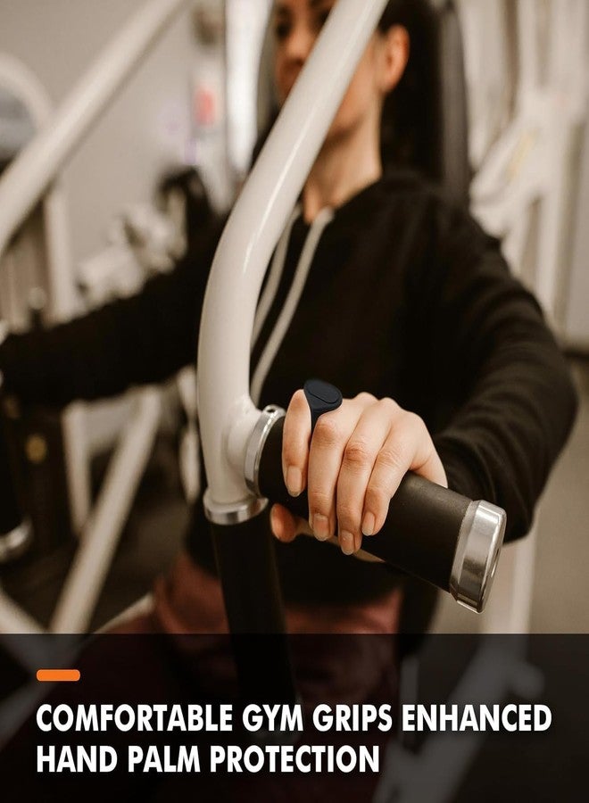 KITSSENTIAL Gym Grips & Training Gloves - Anti-Slip Rubber Hand Protector for Weight Lifting, Deadlifts, Chin-Ups, Versatile Workouts & Strength Training, Unisex Fitness Accessories (A - Weight Lifting Grips) - Image 5