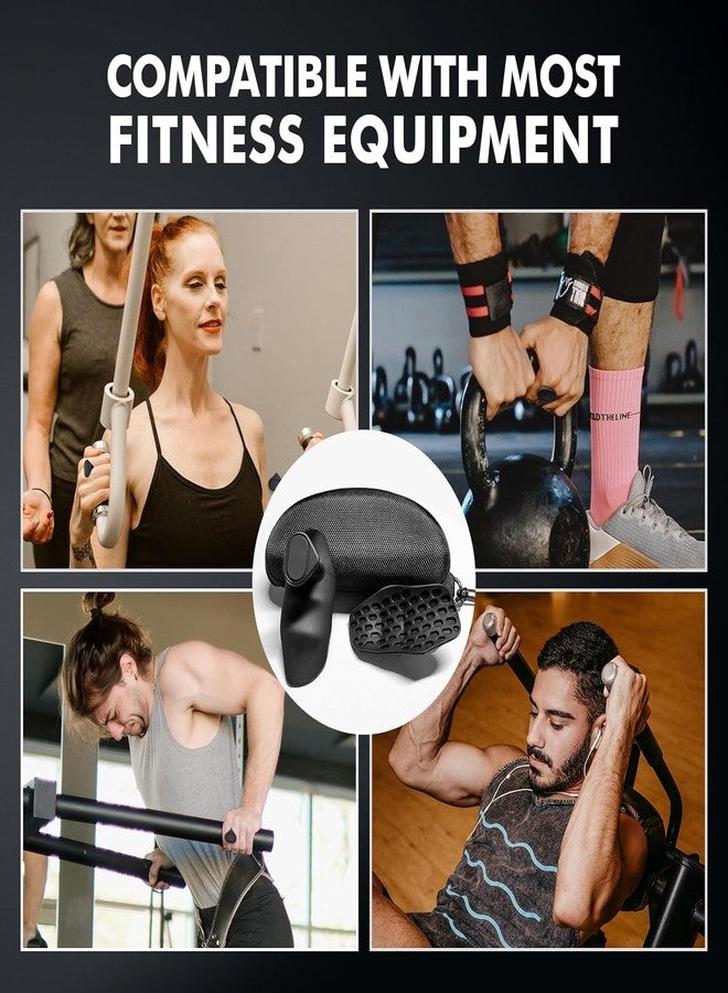 KITSSENTIAL Gym Grips & Training Gloves - Anti-Slip Rubber Hand Protector for Weight Lifting, Deadlifts, Chin-Ups, Versatile Workouts & Strength Training, Unisex Fitness Accessories (A - Weight Lifting Grips) - Image 4