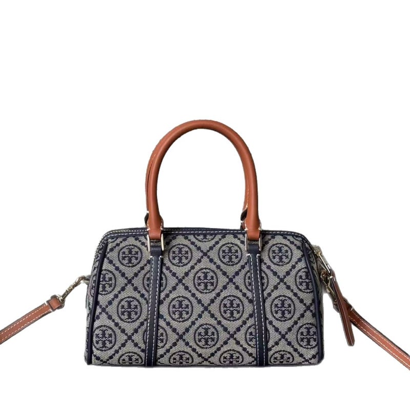 Women's Monogram Print Boston Shoulder Bag - Image 5