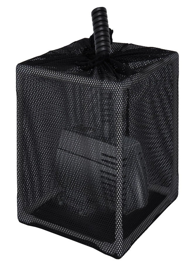 FEOXSHAL Pond Filter Box, Anti-Clogging Pond Filters for Outdoor Ponds Nylon Media Mesh Water Pump Cover Barrier Bag with Drawstring, Pond Pump Filter Bag (10 Inch) - Image 1
