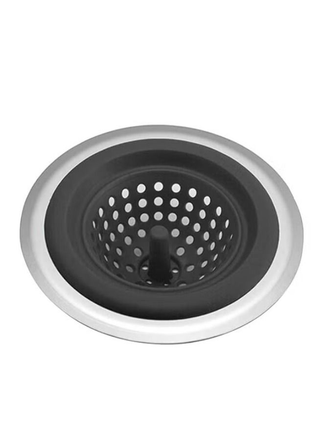 Bathroom Drain Mesh Drain Cover, Hair Catcher, Anti-clogging Disposable Floor Drain Sticker for Bathroom Bathroom Hair, Sewer Kitchen Filter Floor Drain Cover (20pcs)  - Image 1