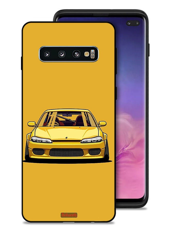 Tolwak Samsung Galaxy S10 Plus Protective Case Cover Car Art - Image 1
