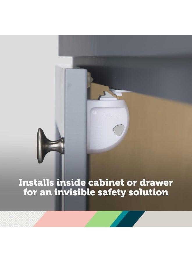 Safety 1st Adhesive Magnetic Lock System, 4 Locks And 1 Key - Image 4