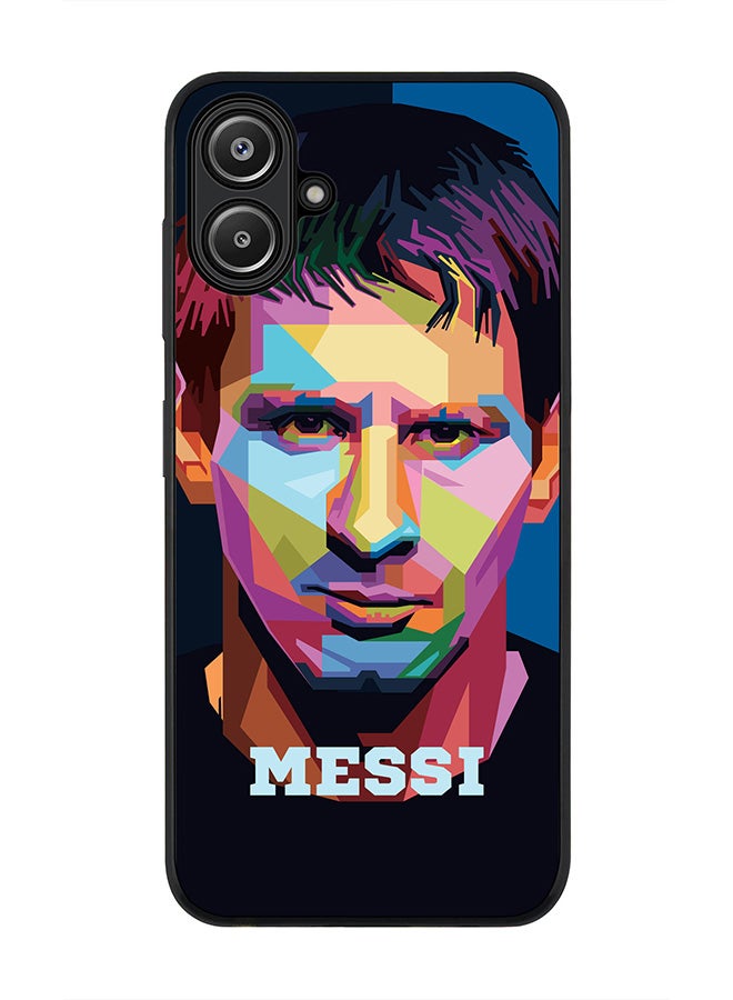 Stylizedd For Samsung Galaxy A06 Case,Slim fit Camera Protection, Shockproof Thin Phone cover - Poly Messi - Image 1