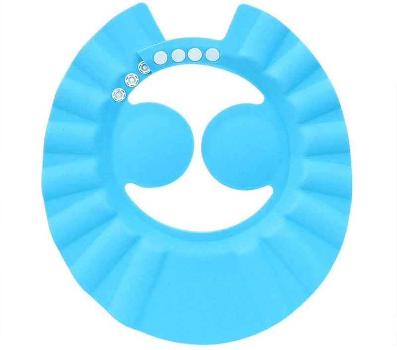 Baby Shower Cap Bathing Baby Wash Hair Hat for New Born Infants babies Baby Bath Cap Shower Protection For Eyes And Ear, Bathing Shower Cap, Baby Bath Cap (Multicolor) - Image 1