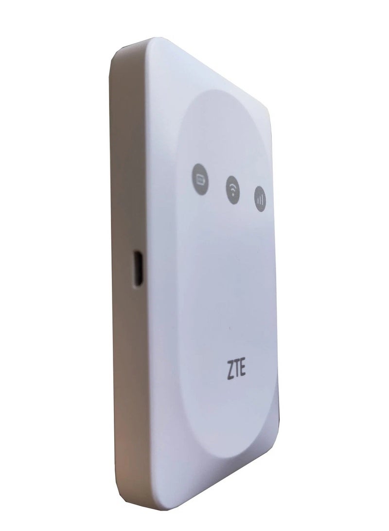 ZTE 2000 mAh MF935 4G 3G Pocket WiFi Router With Sim Card Slot High Speed 150Mbps LTE Cat4 Mobile Hotspot White - Image 2