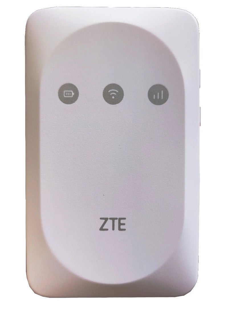 ZTE 2000 mAh MF935 4G 3G Pocket WiFi Router With Sim Card Slot High Speed 150Mbps LTE Cat4 Mobile Hotspot White - Image 1