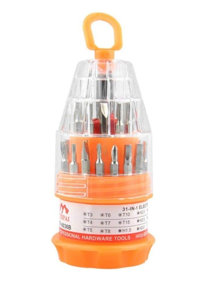 31 in 1 Screwdriver Set, Mini Magnetic Screwdrivers, Phone, Watch, Laptop Repair Tool Kit - Image 2