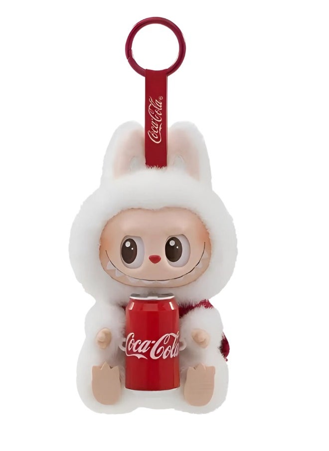 POP MART Labubu Coca-Cola Series Vinyl Face Plush Pendant Figures Pop Action Figures  - Image 1