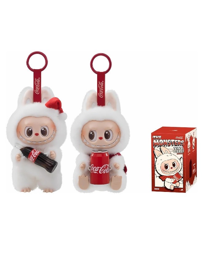 POP MART Labubu Coca-Cola Series Vinyl Face Plush Pendant Figures Pop Action Figures  - Image 2